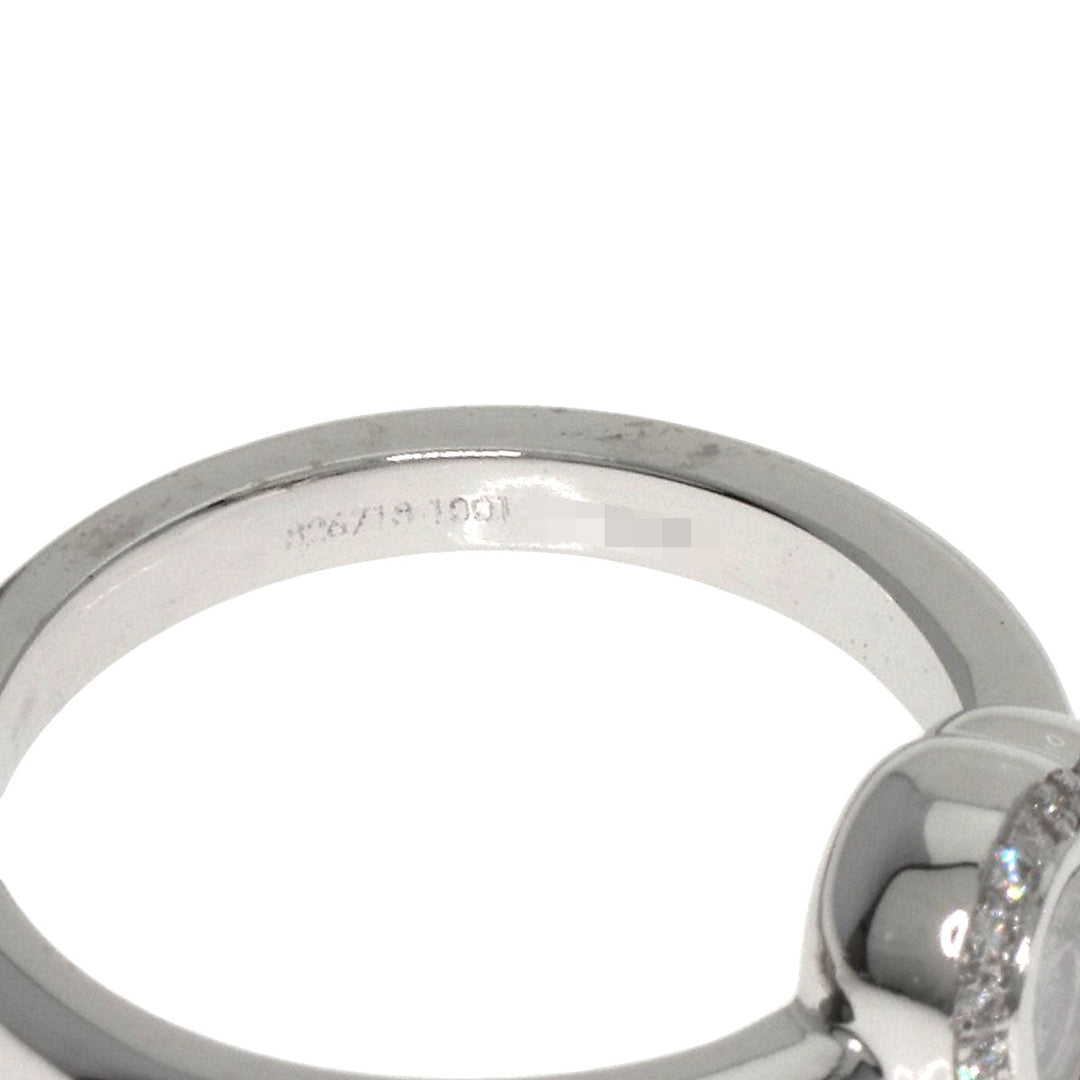 Chopard Ring K18WG Silver Happy diamond heart motif
