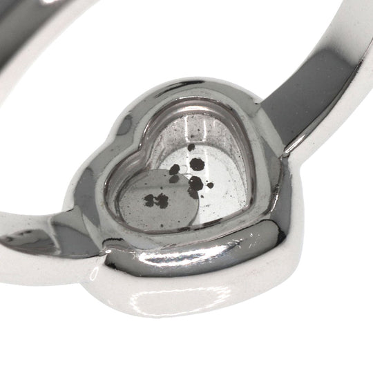 Chopard Ring K18WG Silver Happy diamond heart motif