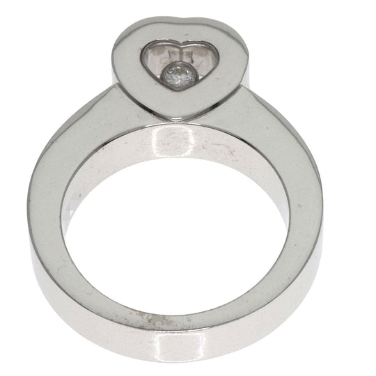 Chopard Ring K18WG Silver Happy diamond