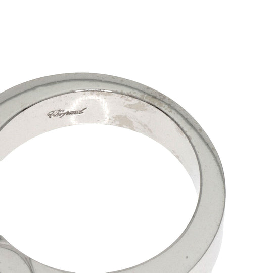Chopard Ring K18WG Silver Happy diamond