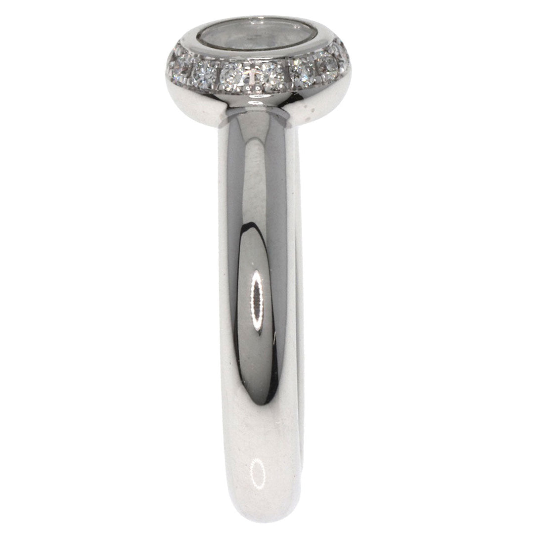 Chopard Ring K18WG Silver Happy diamond