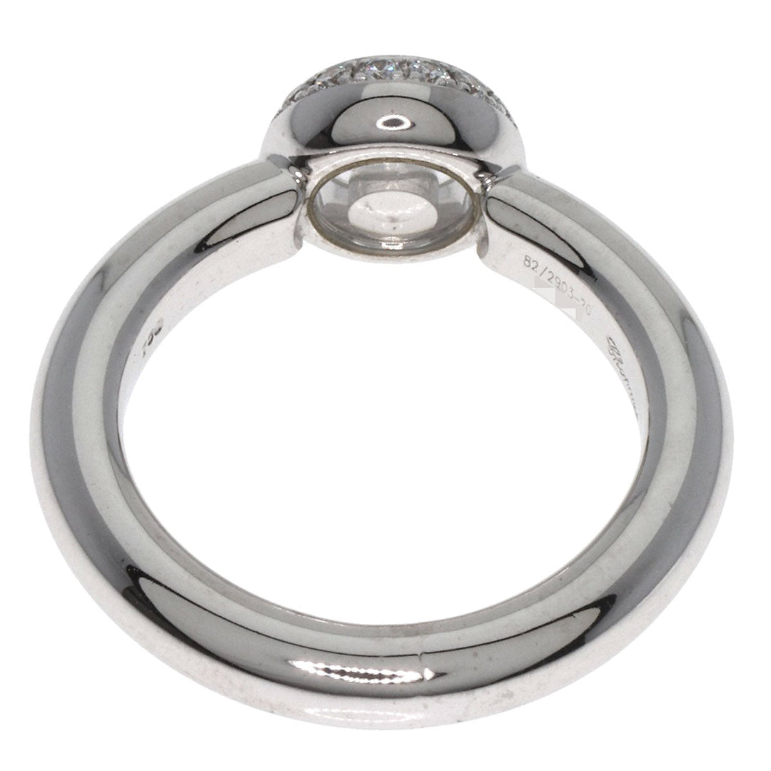 Chopard Ring K18WG Silver Happy diamond