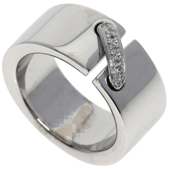 Chaumet Ring K18WG Silver Lian Diamond
