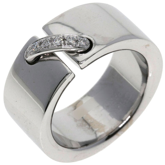Chaumet Ring K18WG Silver Lian Diamond