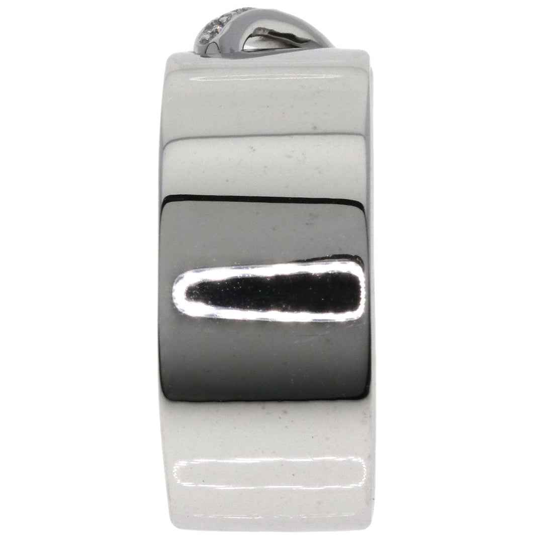Chaumet Ring K18WG Silver Lian Diamond