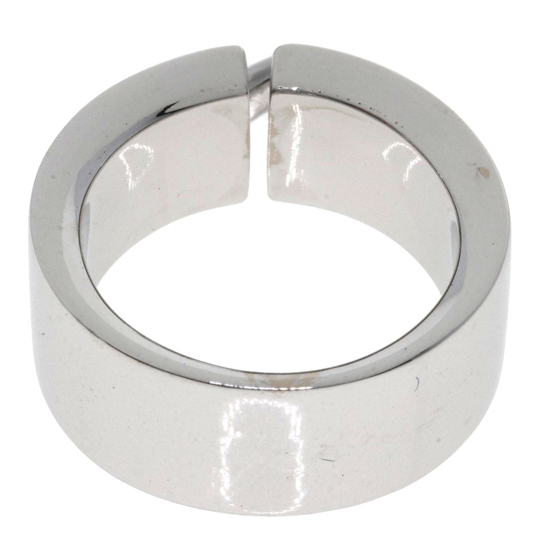 Chaumet Ring K18WG Silver Lian Diamond