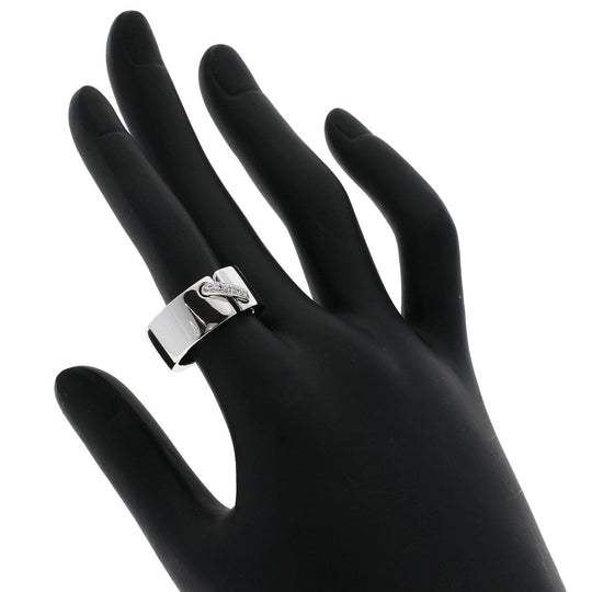 Chaumet Ring K18WG Silver Lian Diamond
