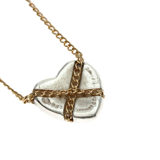 TIFFANY&Co. Necklace 18K Yellow Gold gold Cross Chain Heart