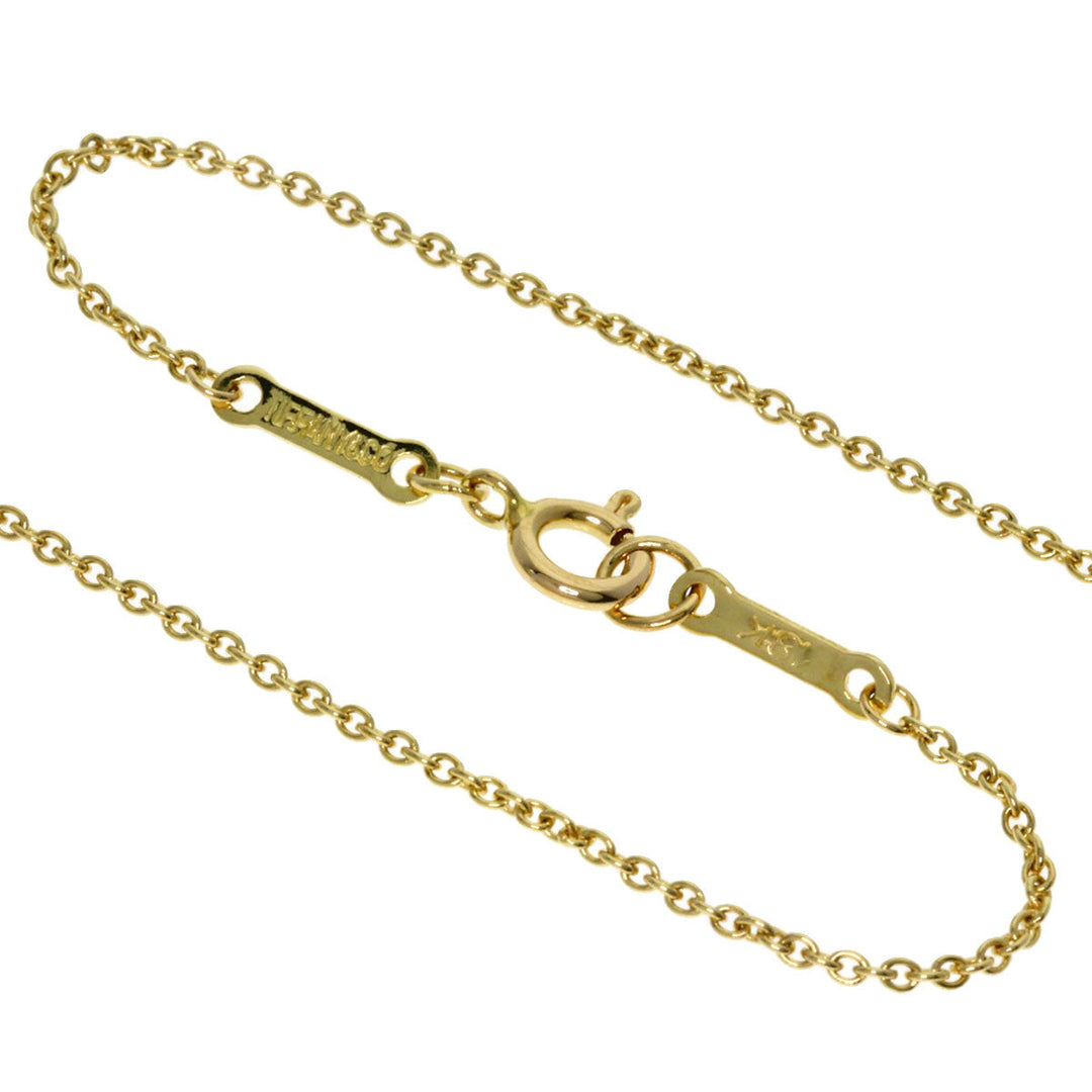 TIFFANY&Co. Necklace 18K Yellow Gold gold Open heart Women Used Authentic