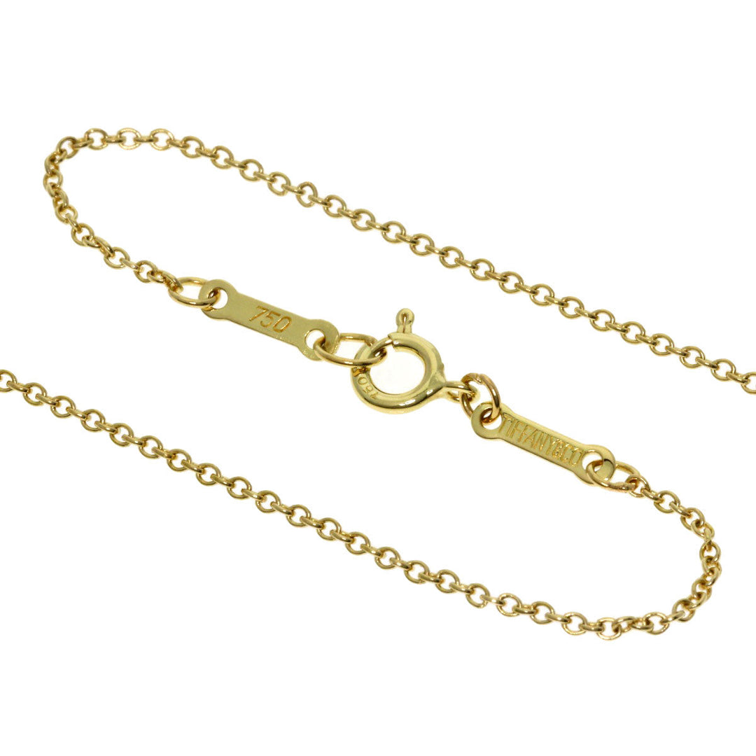 TIFFANY&Co. Necklace 18K Yellow Gold gold Open heart Women Used Authentic