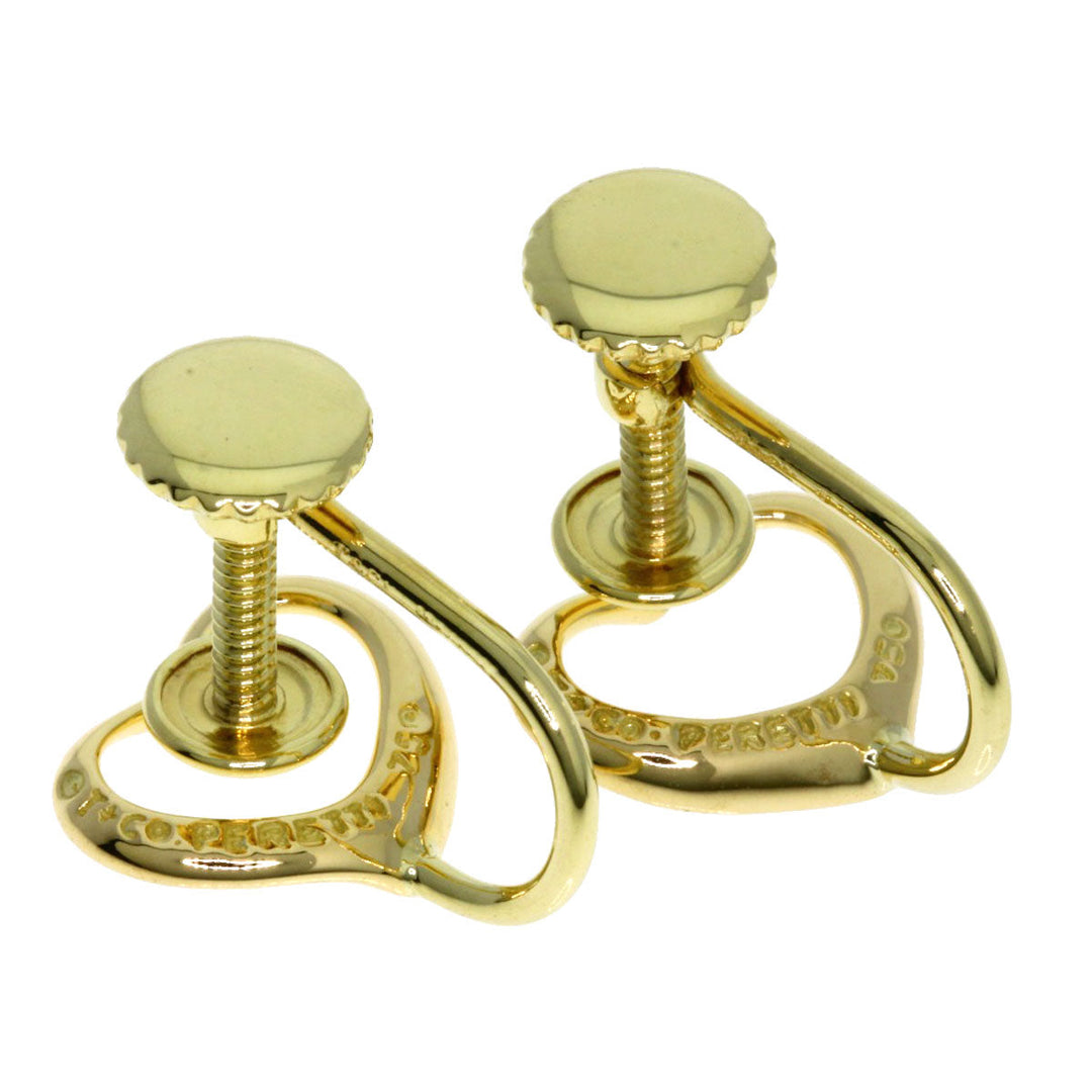 TIFFANY&Co. Earring 18K Yellow Gold gold Open heart