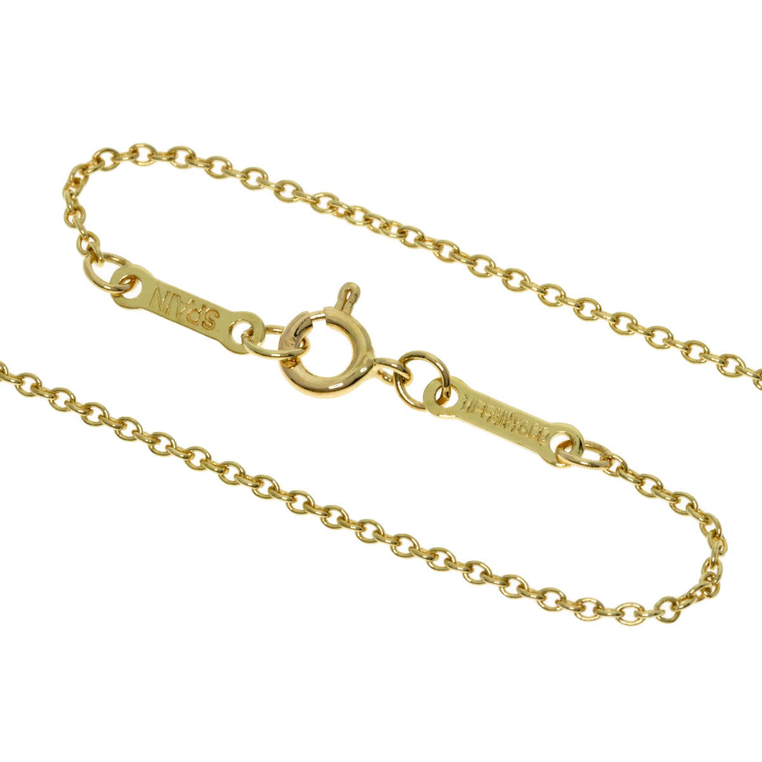 TIFFANY&Co. Necklace 18K Yellow Gold gold Open heart Women Used Authentic
