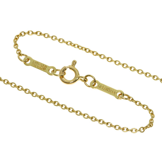 TIFFANY&Co. Necklace 18K Yellow Gold gold Open heart Women Used Authentic