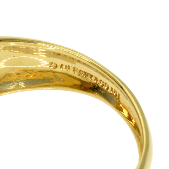 TIFFANY&Co. Ring 18K Yellow Gold gold Open heart Women Used Authentic