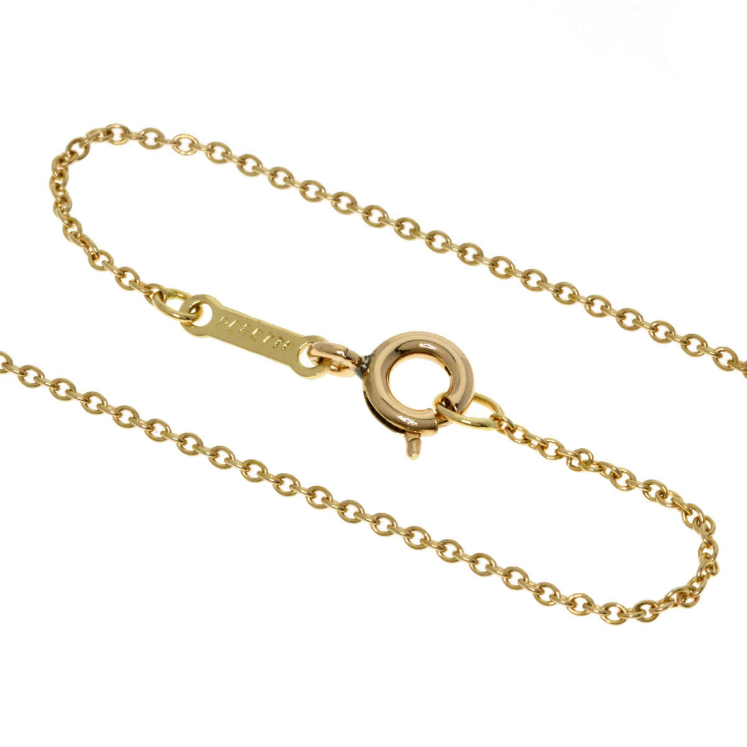TIFFANY&Co. Necklace 18K Yellow Gold gold Open heart Women Used Authentic