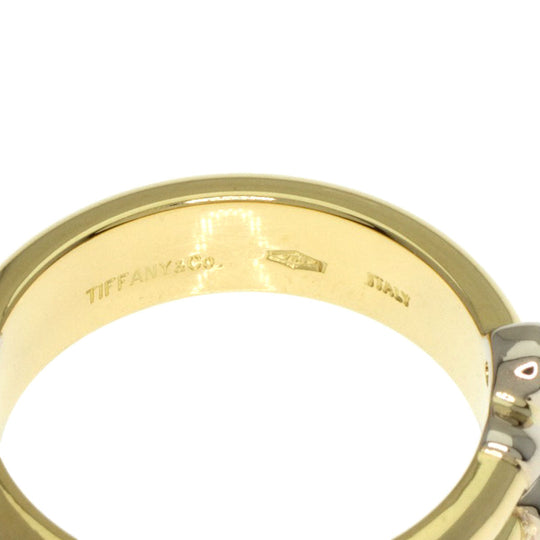 TIFFANY&Co. Ring 18K Yellow Gold gold Signature 2P Diamond