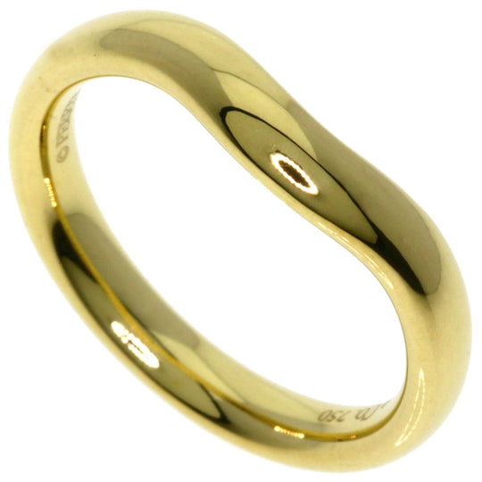TIFFANY&Co. Ring 18K Yellow Gold gold Curved bundling Women Used Authentic