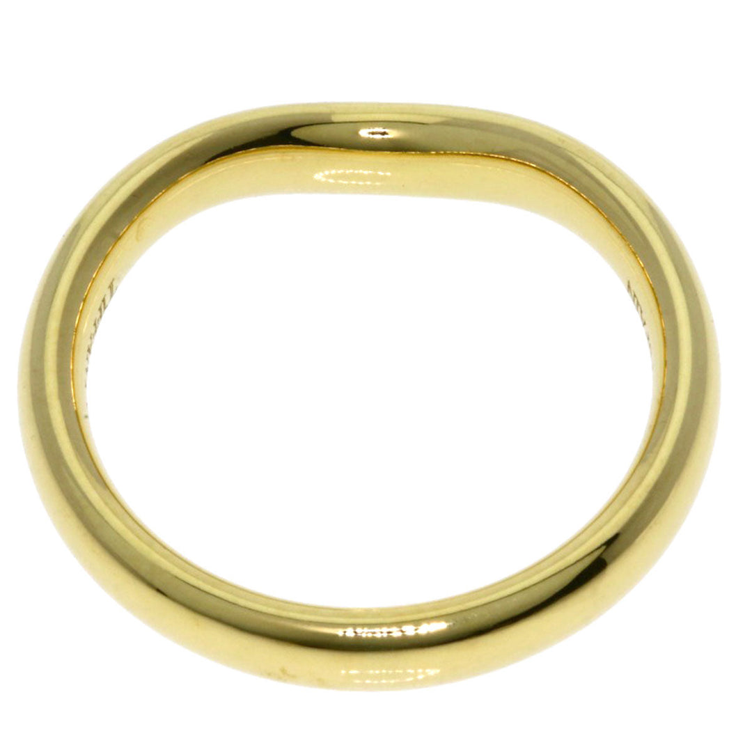 TIFFANY&Co. Ring 18K Yellow Gold gold Curved bundling Women Used Authentic