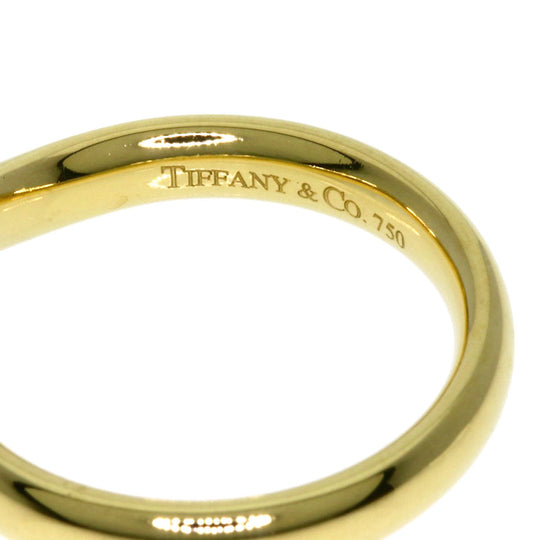 TIFFANY&Co. Ring 18K Yellow Gold gold Curved bundling Women Used Authentic