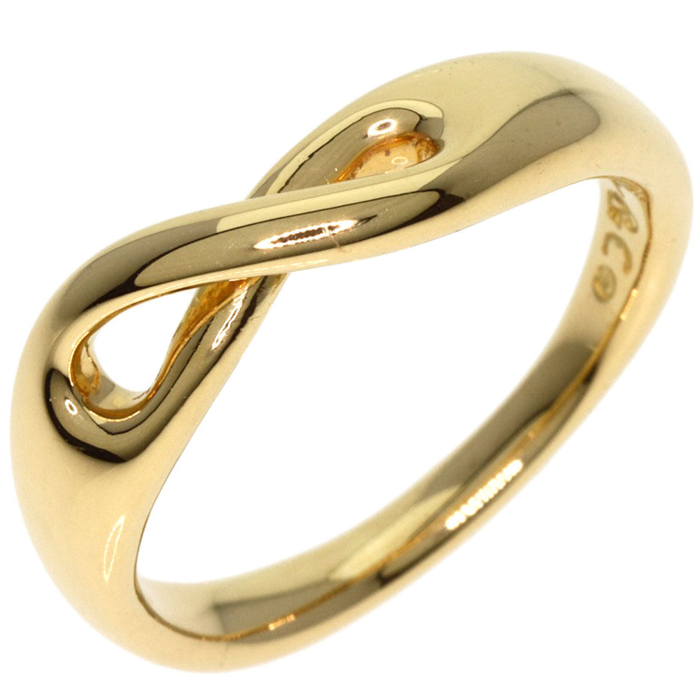 TIFFANY&Co. Ring 18K Yellow Gold gold Infinity Women Used Authentic