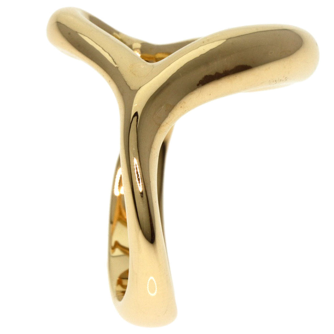 TIFFANY&Co. Ring 18K Yellow Gold gold Open heart Women Used Authentic