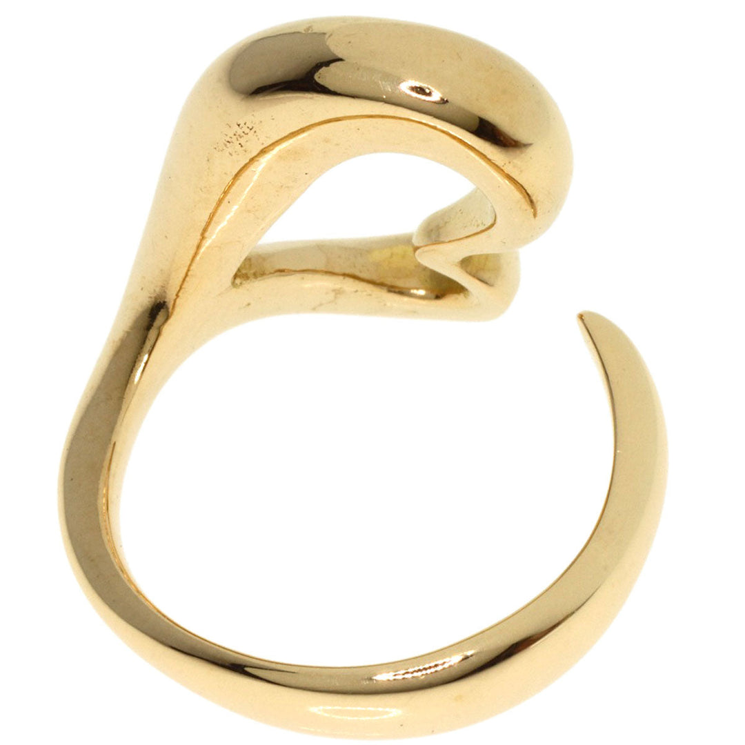 TIFFANY&Co. Ring 18K Yellow Gold gold Open heart Women Used Authentic