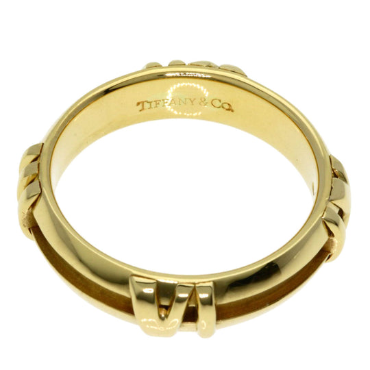 TIFFANY&Co. Ring 18K Yellow Gold gold Atlas Women Used Authentic