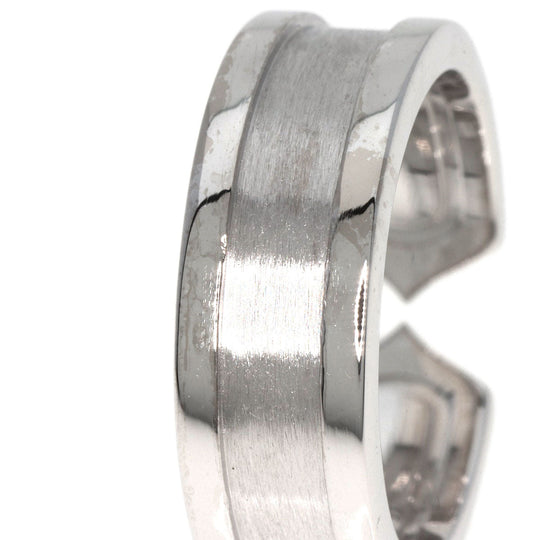 CARTIER Ring K18WG Silver C2 ring # 49 Women Used Authentic