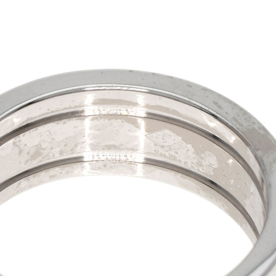 CARTIER Ring K18WG Silver C2 ring # 49 Women Used Authentic