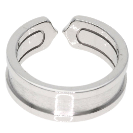 CARTIER Ring K18WG Silver C2 ring # 50