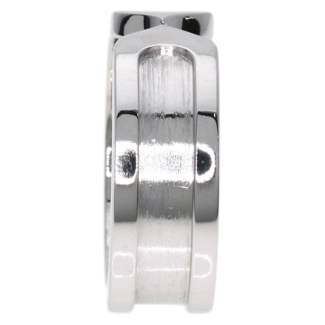 CARTIER Ring K18WG Silver C2 ring # 47 Women Used Authentic