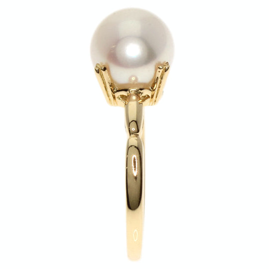 MIKIMOTO Ring K14YG gold Pearl
