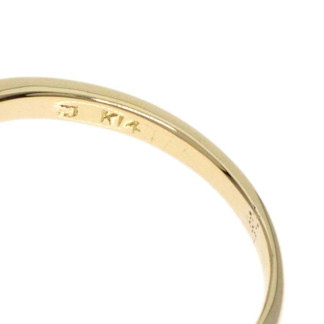 MIKIMOTO Ring K14YG gold Pearl
