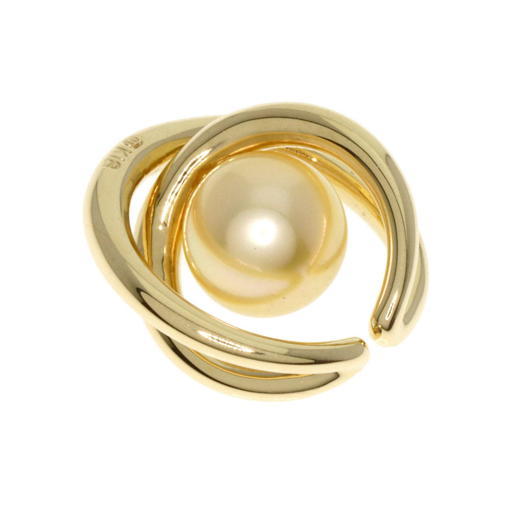 MIKIMOTO Pendant top 18K Yellow Gold gold Golden Pearl Pearl TOP