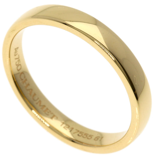 Chaumet Ring 18K Yellow Gold gold Fidelite Diamond #61 Inner Diamond Women Used Authentic