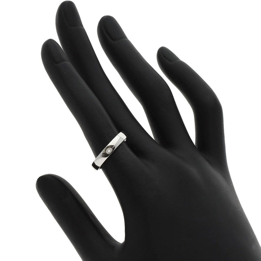 Chaumet Ring PT950 Silver Eternal de Chaumet Diamond #50 Women Used Authentic