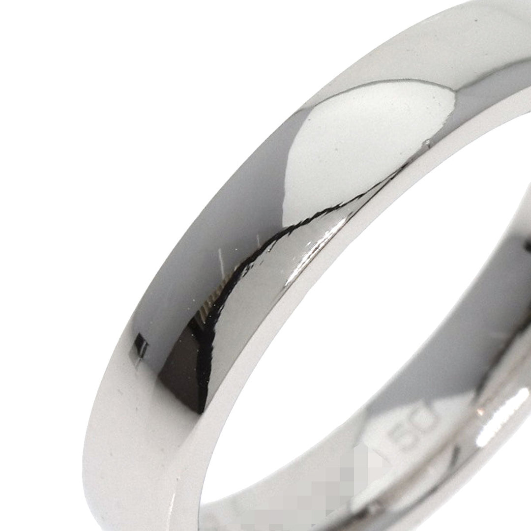 Chaumet Ring PT950 Silver Eternal de Chaumet Diamond #50 Women Used Authentic