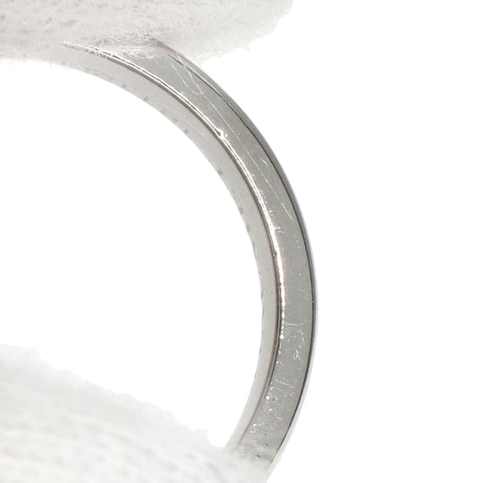 Chaumet Ring PT950 Silver Eternal de Chaumet Diamond #50 Women Used Authentic