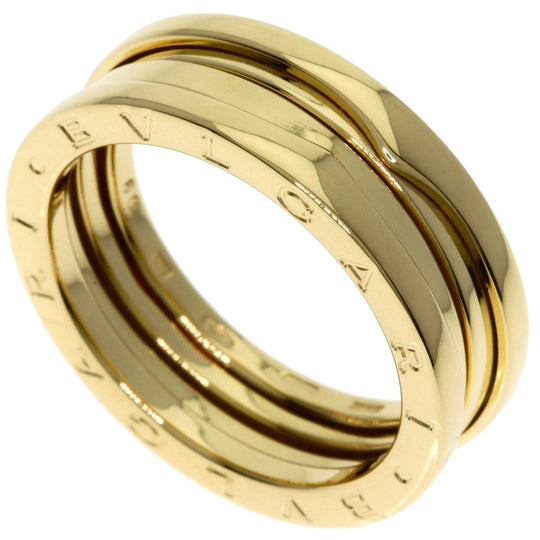 BVLGARI Ring 18K Yellow Gold gold B-zero1 B-zero One 2 Bands #60 Women Used Authentic