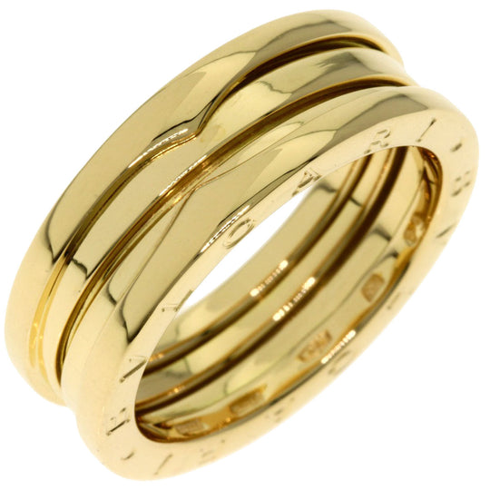 BVLGARI Ring 18K Yellow Gold gold B-zero1 B-zero One 2 Bands #60 Women Used Authentic