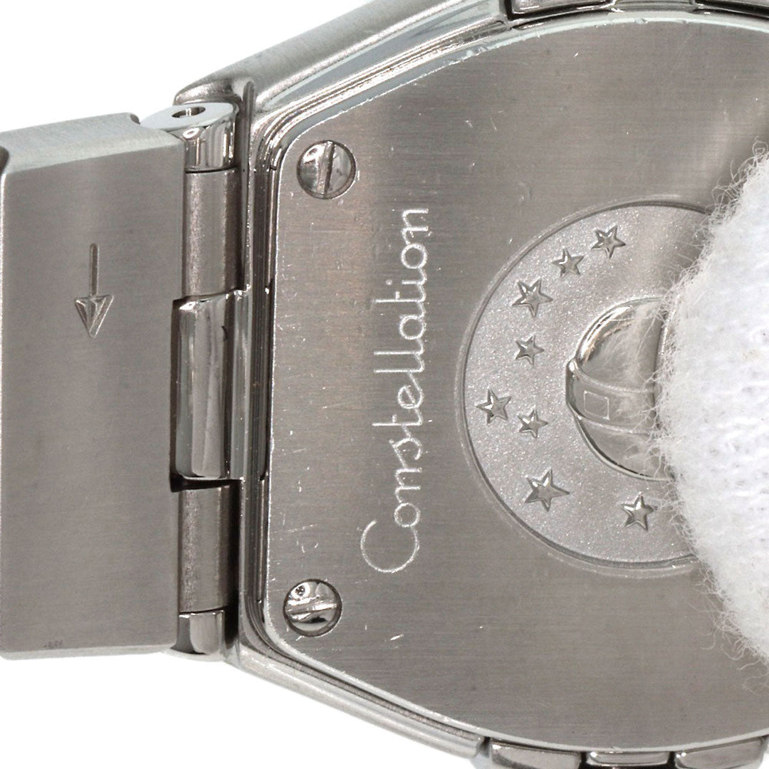 OMEGA Watches Quartz 123.10.24.60.05.001 Stainless Steel Silver Constellation Blush White shell dial