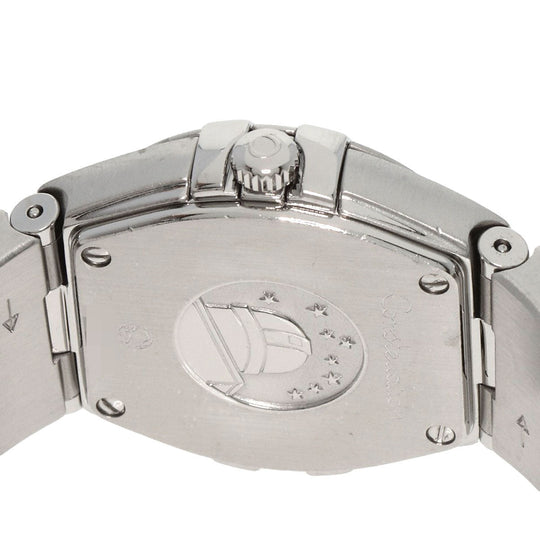 OMEGA Watches Quartz 123.10.24.60.05.001 Stainless Steel Silver Constellation Blush White shell dial