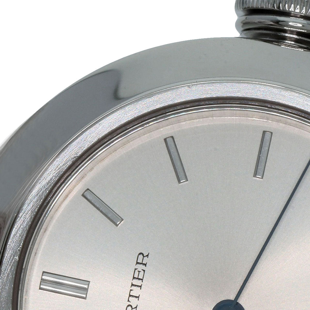 CARTIER Watches Mechanical Automatic W31010M7 Stainless Steel , Stainless Steel Silver Pasha C Date Silver dial Boys Used Authentic