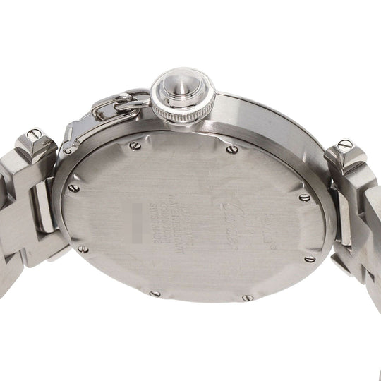 CARTIER Watches Mechanical Automatic W31010M7 Stainless Steel , Stainless Steel Silver Pasha C Date Silver dial Boys Used Authentic