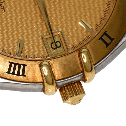 OMEGA Watches Quartz 1212.10 Stainless Steel , SSxK18YG gold Constellation gold dial mens Used Authentic