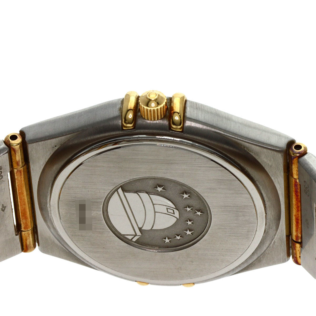OMEGA Watches Quartz 1212.10 Stainless Steel , SSxK18YG gold Constellation gold dial mens Used Authentic