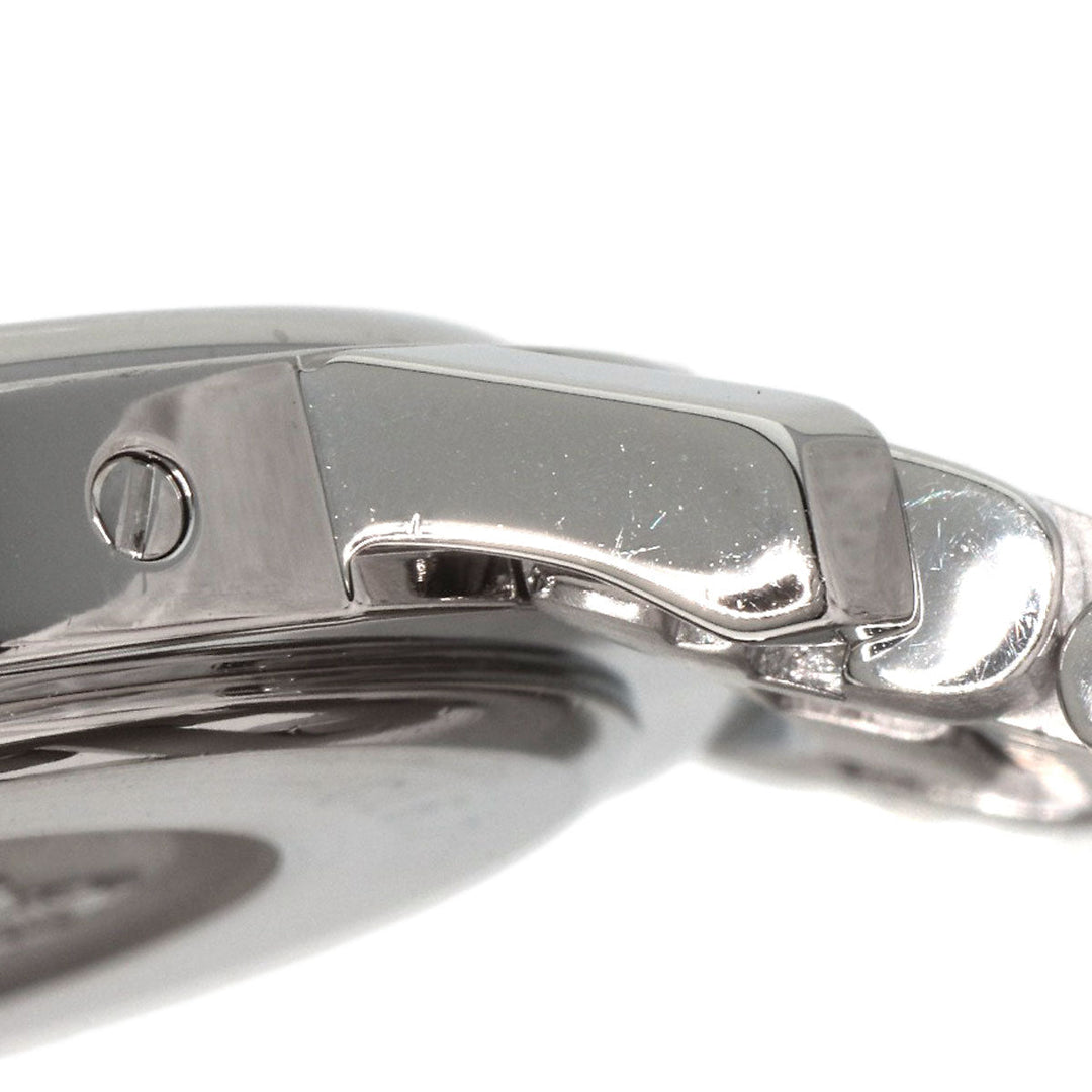 HERMES Watches Quartz CL6.710 Stainless Steel , Stainless Steel Silver Clipper black dial mens Used Authentic