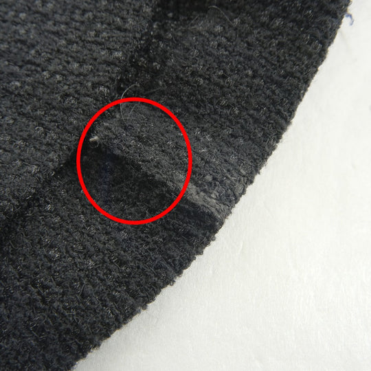 CHANEL skirt P18107V10311 Wool, Nylon gray Flare Women 38 Used Authentic