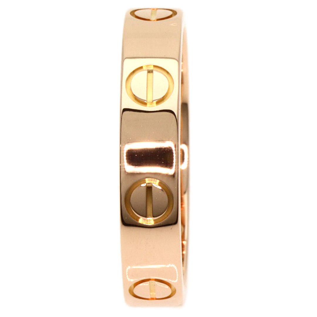 CARTIER Ring 18K Pink Gold gold Mini love ring #49
