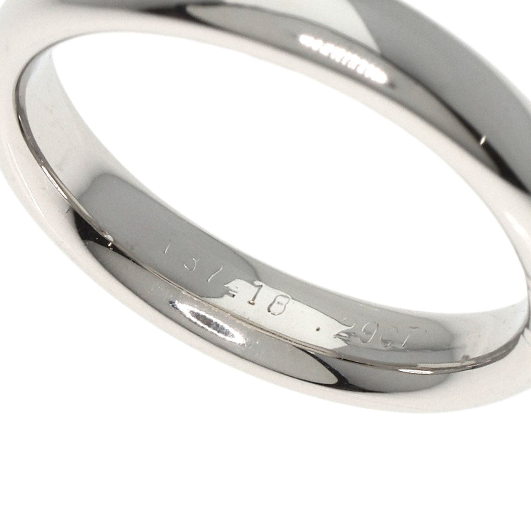 TIFFANY&Co. Ring PT950 Silver Dots Solitaire Diamond Women Used Authentic